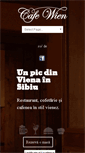 Mobile Screenshot of cafewien.ro
