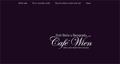 Desktop Screenshot of cafewien.rs